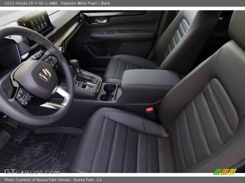 Platinum White Pearl / Black 2023 Honda CR-V EX-L AWD