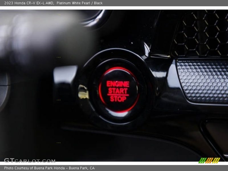 Platinum White Pearl / Black 2023 Honda CR-V EX-L AWD