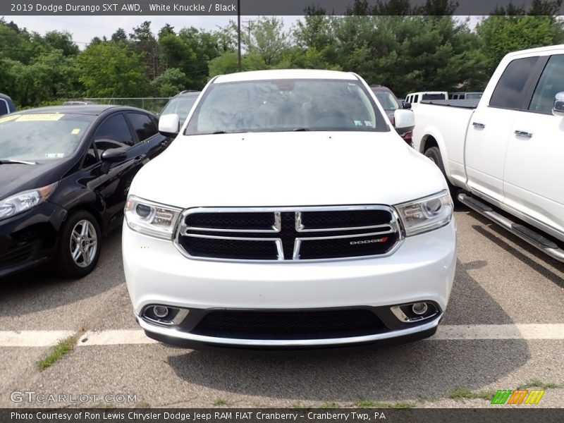 White Knuckle / Black 2019 Dodge Durango SXT AWD