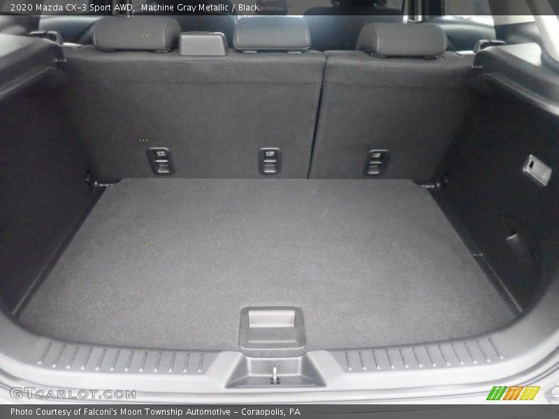 Machine Gray Metallic / Black 2020 Mazda CX-3 Sport AWD