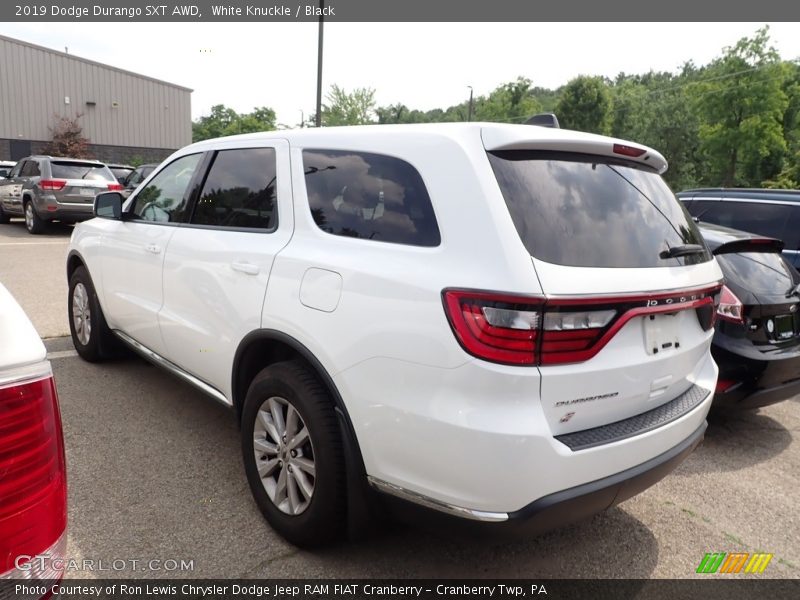 White Knuckle / Black 2019 Dodge Durango SXT AWD