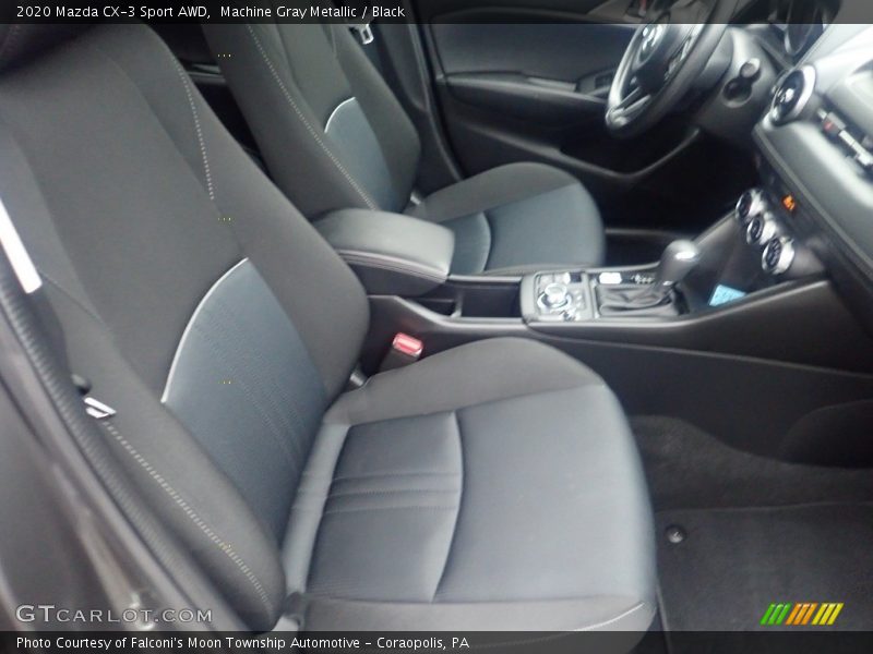 Machine Gray Metallic / Black 2020 Mazda CX-3 Sport AWD