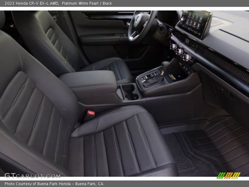 Platinum White Pearl / Black 2023 Honda CR-V EX-L AWD