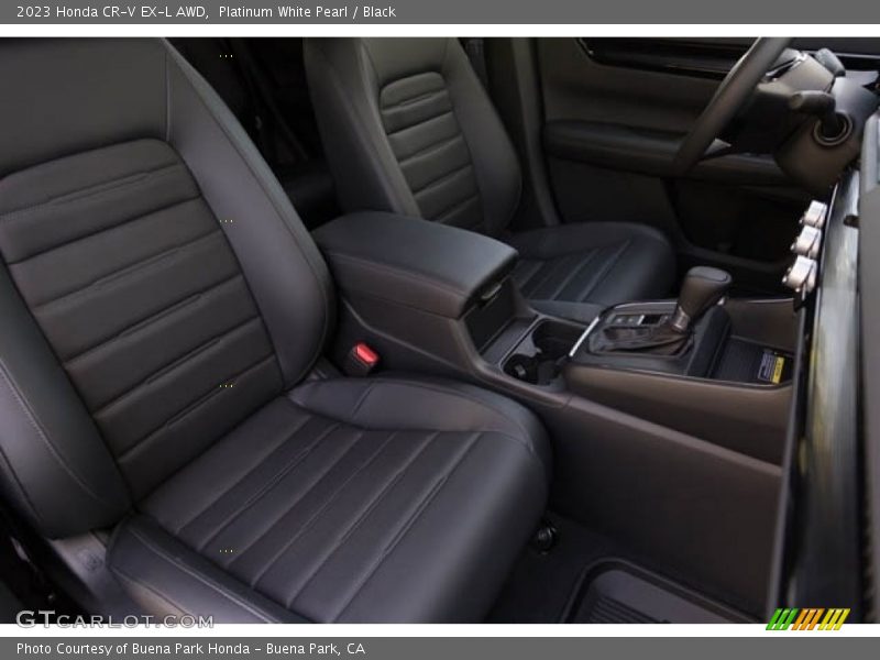 Platinum White Pearl / Black 2023 Honda CR-V EX-L AWD