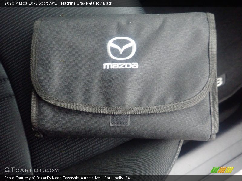 Machine Gray Metallic / Black 2020 Mazda CX-3 Sport AWD