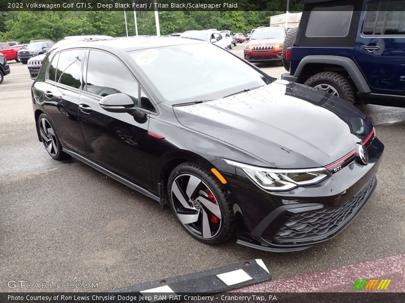 Front 3/4 View of 2022 Golf GTI S