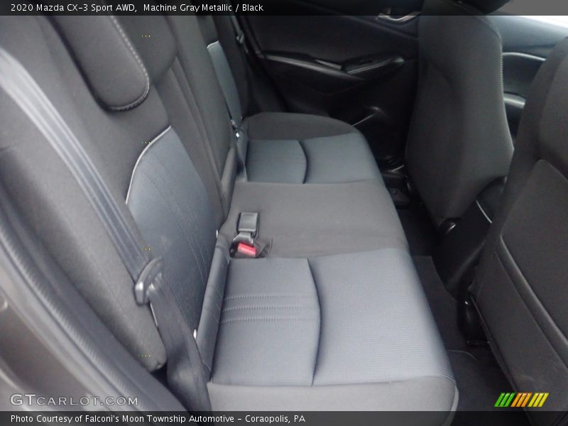 Machine Gray Metallic / Black 2020 Mazda CX-3 Sport AWD