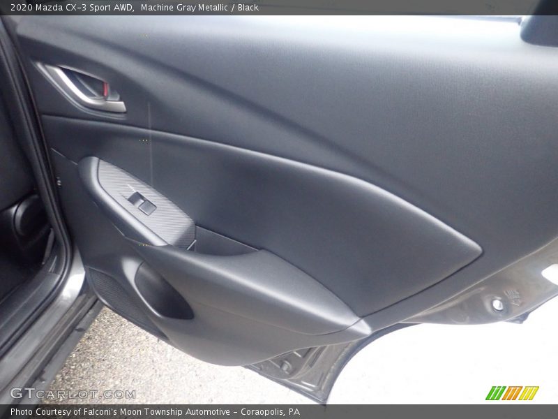Machine Gray Metallic / Black 2020 Mazda CX-3 Sport AWD