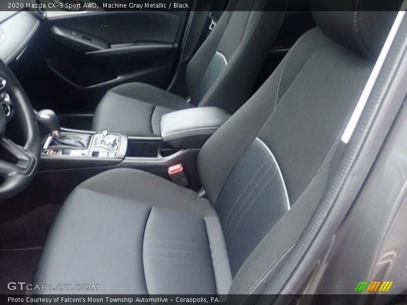 Machine Gray Metallic / Black 2020 Mazda CX-3 Sport AWD