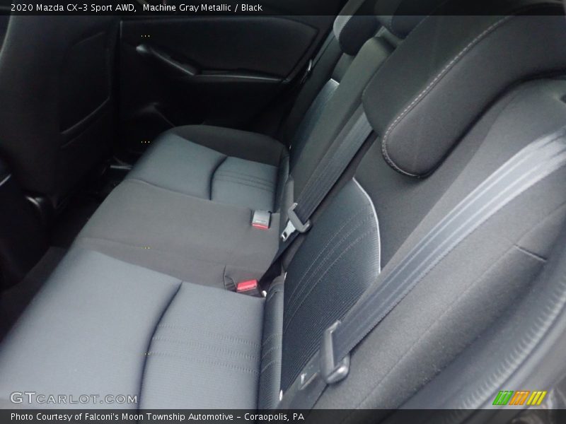 Machine Gray Metallic / Black 2020 Mazda CX-3 Sport AWD