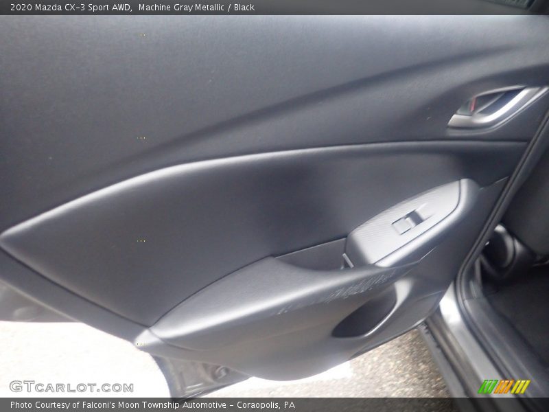 Machine Gray Metallic / Black 2020 Mazda CX-3 Sport AWD