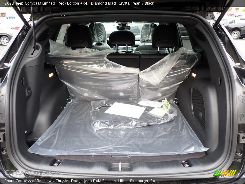 Diamond Black Crystal Pearl / Black 2023 Jeep Compass Limited (Red) Edition 4x4