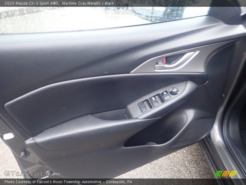Machine Gray Metallic / Black 2020 Mazda CX-3 Sport AWD