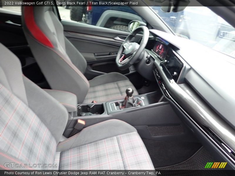 Front Seat of 2022 Golf GTI S