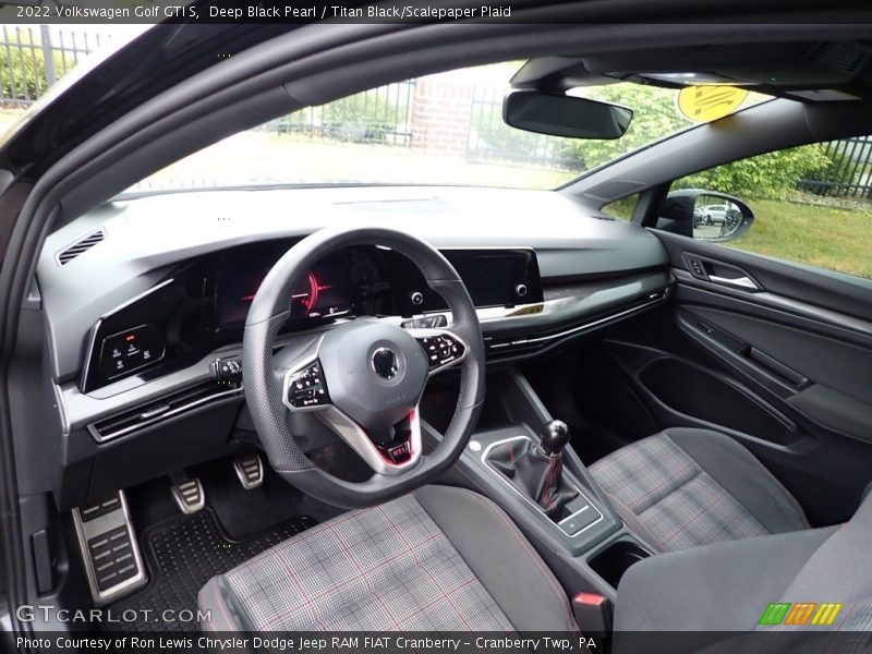 Front Seat of 2022 Golf GTI S