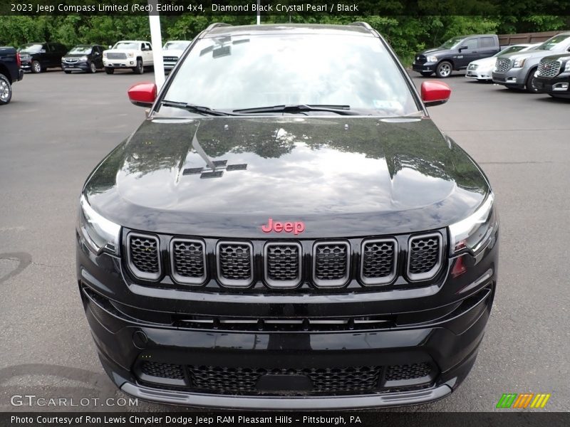  2023 Compass Limited (Red) Edition 4x4 Diamond Black Crystal Pearl