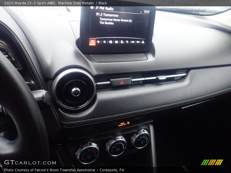 Machine Gray Metallic / Black 2020 Mazda CX-3 Sport AWD