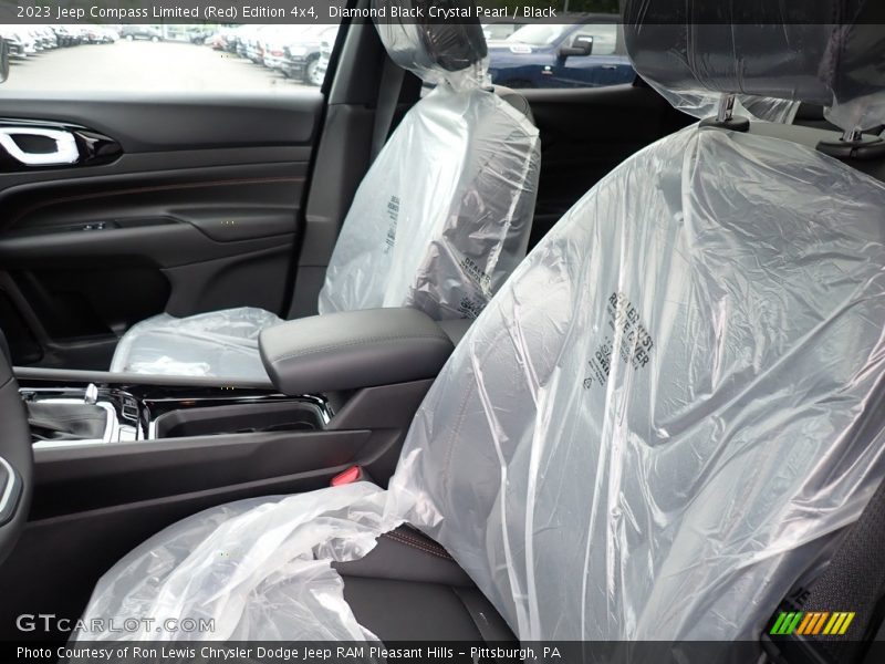 Diamond Black Crystal Pearl / Black 2023 Jeep Compass Limited (Red) Edition 4x4