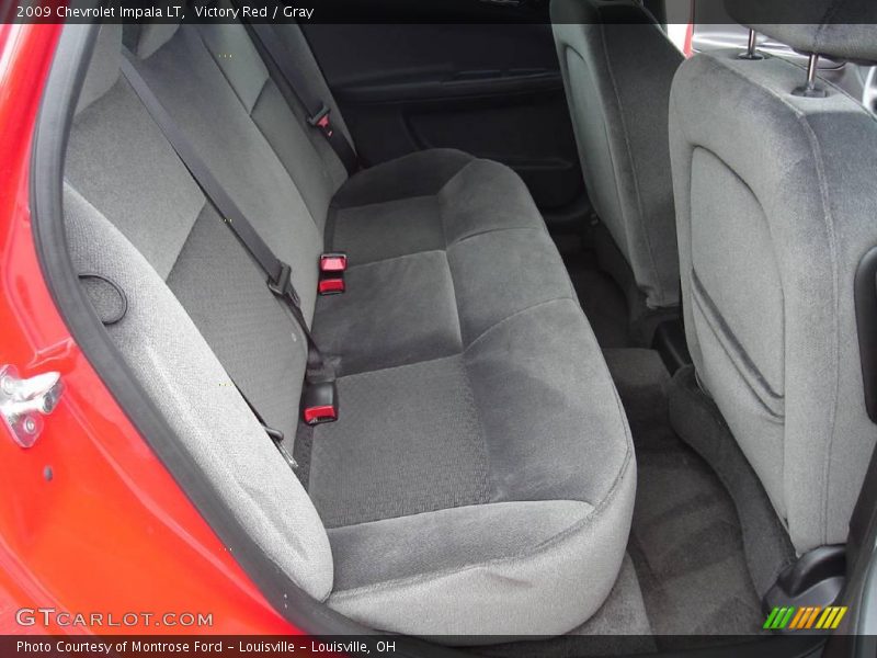Victory Red / Gray 2009 Chevrolet Impala LT