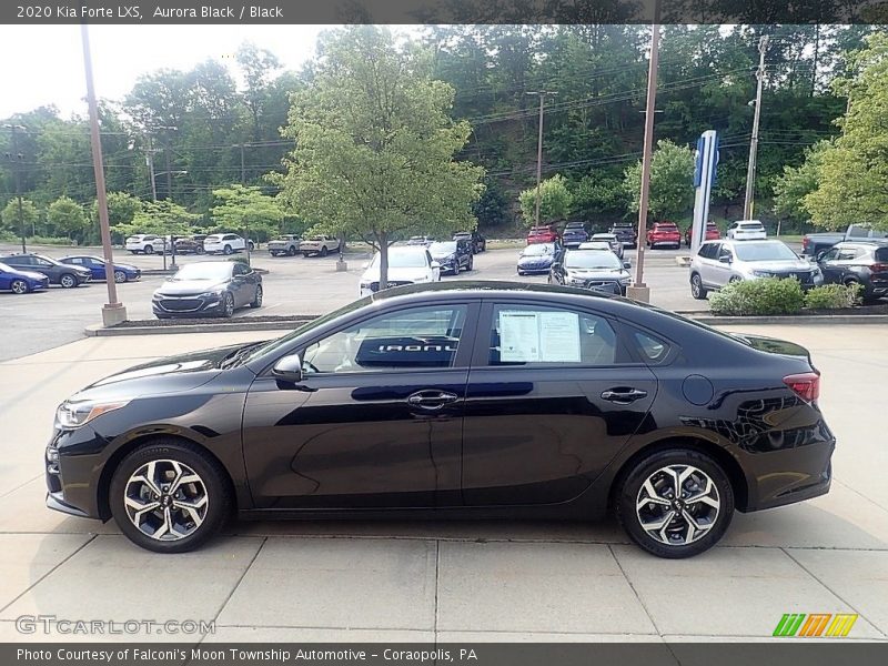 Aurora Black / Black 2020 Kia Forte LXS