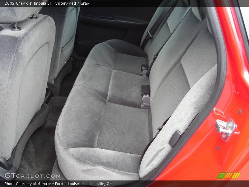 Victory Red / Gray 2009 Chevrolet Impala LT