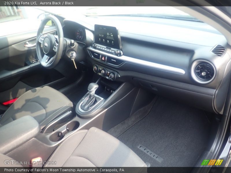 Aurora Black / Black 2020 Kia Forte LXS