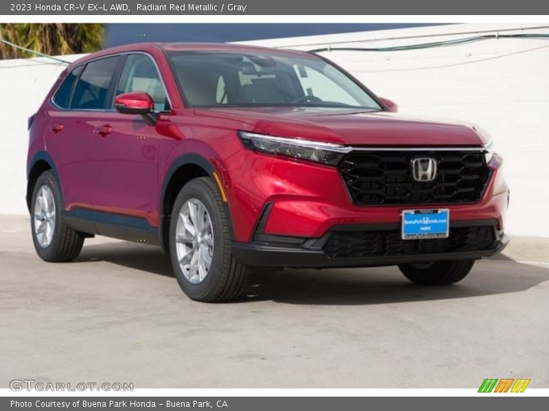 Front 3/4 View of 2023 CR-V EX-L AWD