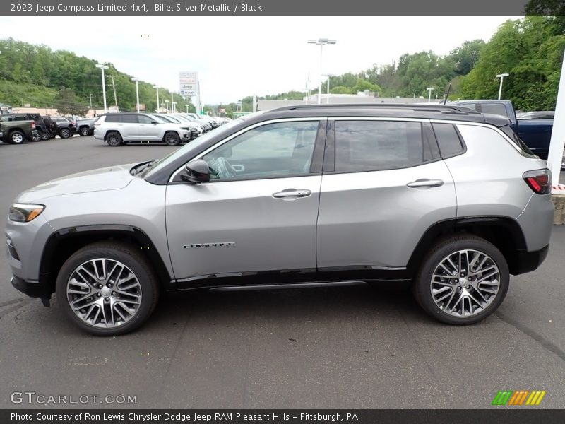 Billet Silver Metallic / Black 2023 Jeep Compass Limited 4x4