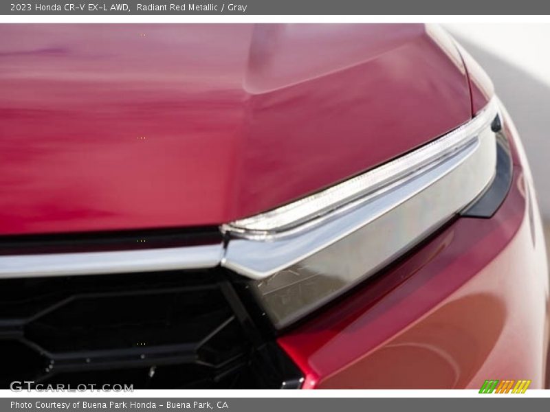 Radiant Red Metallic / Gray 2023 Honda CR-V EX-L AWD
