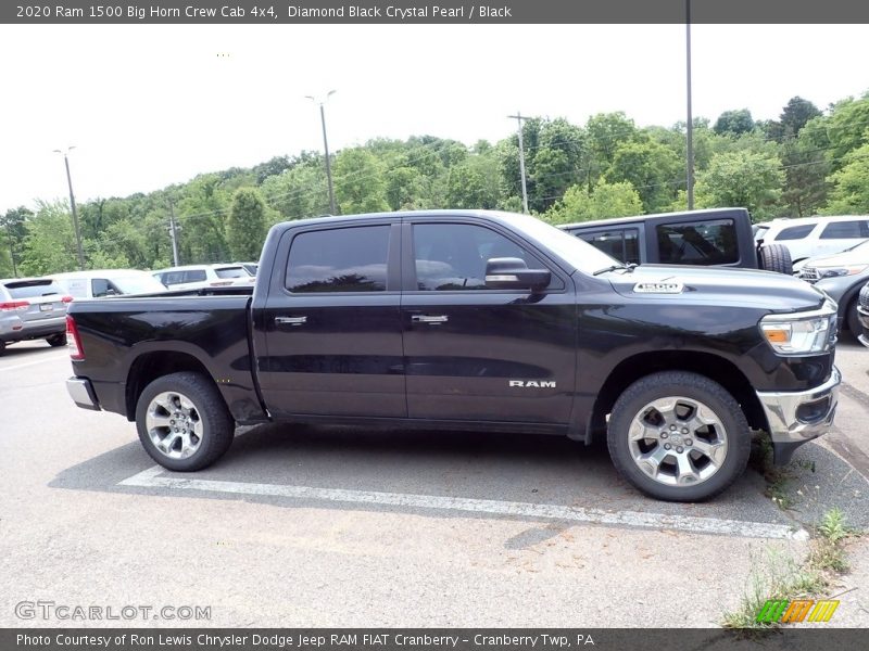 Diamond Black Crystal Pearl / Black 2020 Ram 1500 Big Horn Crew Cab 4x4