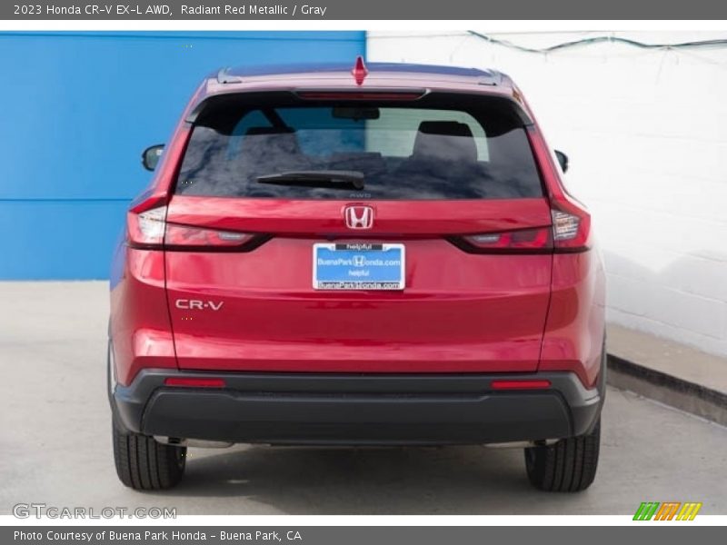 Radiant Red Metallic / Gray 2023 Honda CR-V EX-L AWD