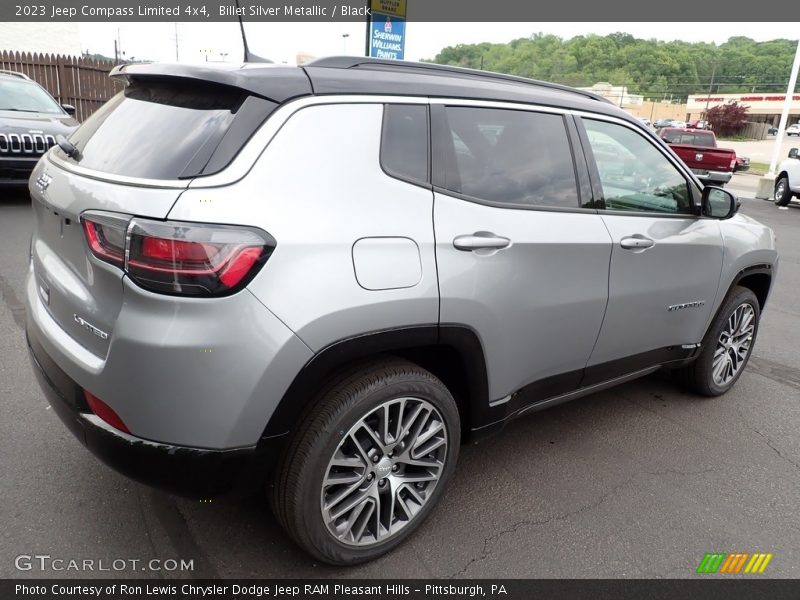 Billet Silver Metallic / Black 2023 Jeep Compass Limited 4x4