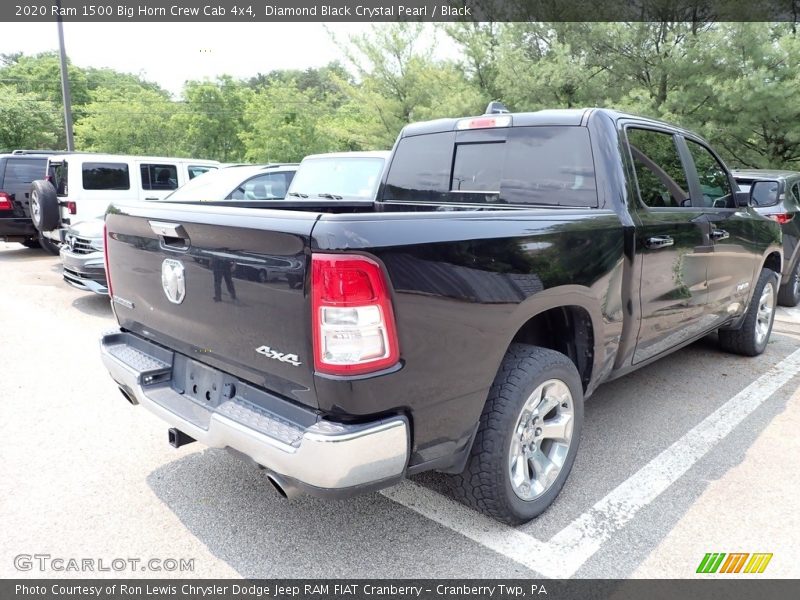 Diamond Black Crystal Pearl / Black 2020 Ram 1500 Big Horn Crew Cab 4x4