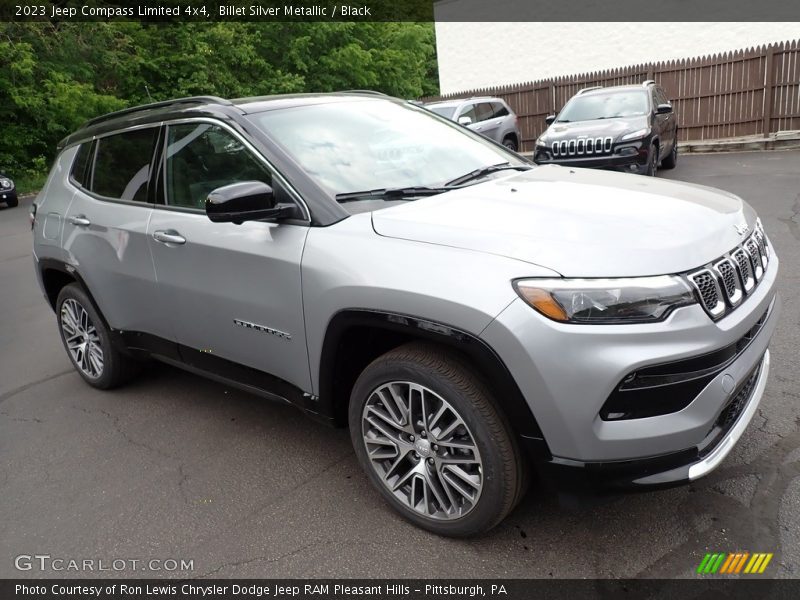 Billet Silver Metallic / Black 2023 Jeep Compass Limited 4x4