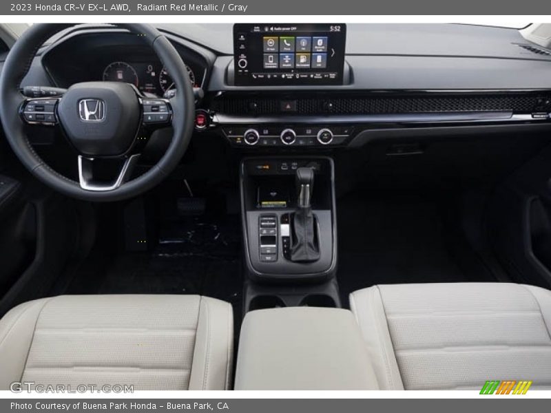 Dashboard of 2023 CR-V EX-L AWD