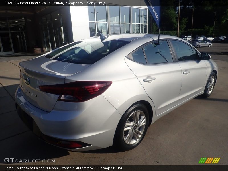 Symphony Silver / Gray 2020 Hyundai Elantra Value Edition