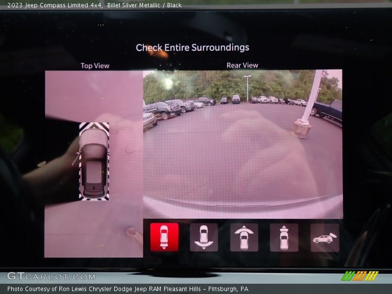 Billet Silver Metallic / Black 2023 Jeep Compass Limited 4x4