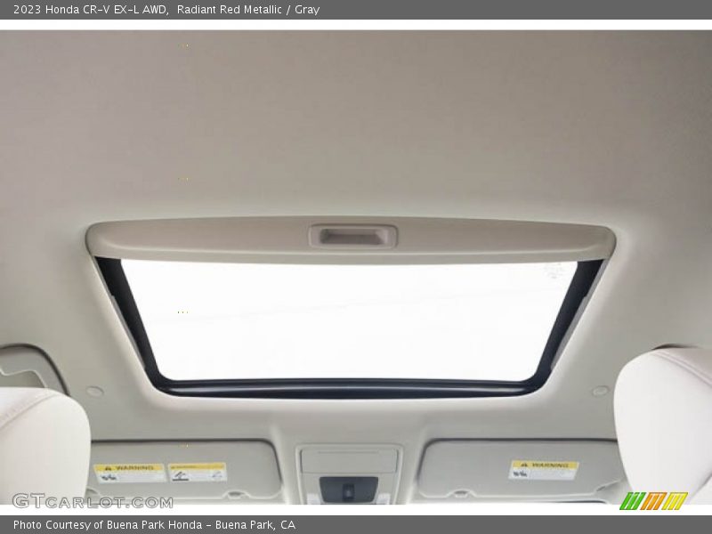 Radiant Red Metallic / Gray 2023 Honda CR-V EX-L AWD