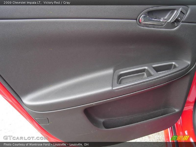 Victory Red / Gray 2009 Chevrolet Impala LT