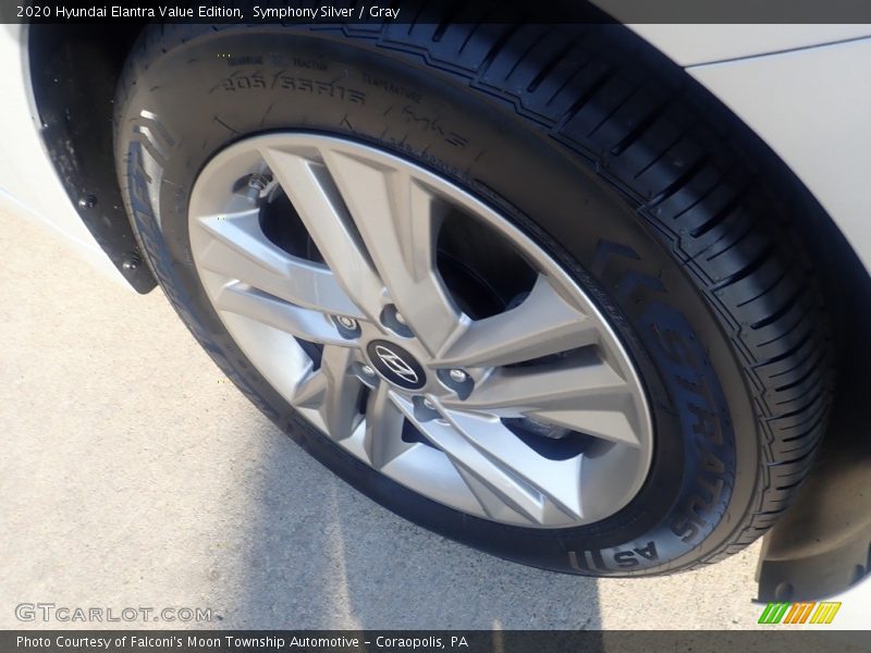 Symphony Silver / Gray 2020 Hyundai Elantra Value Edition