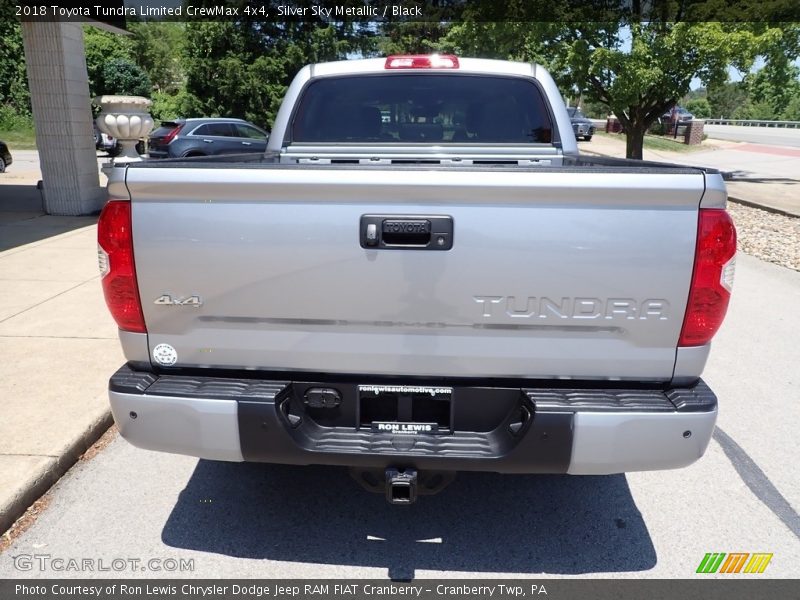 Silver Sky Metallic / Black 2018 Toyota Tundra Limited CrewMax 4x4