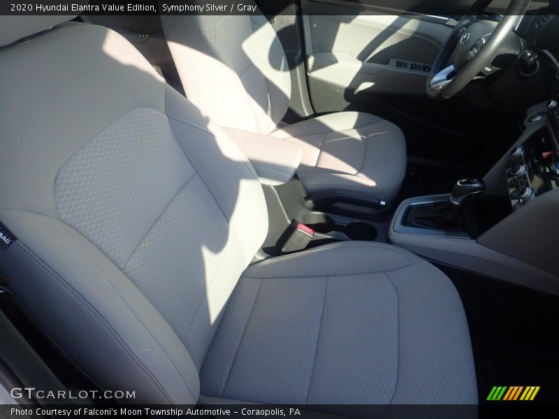 Symphony Silver / Gray 2020 Hyundai Elantra Value Edition