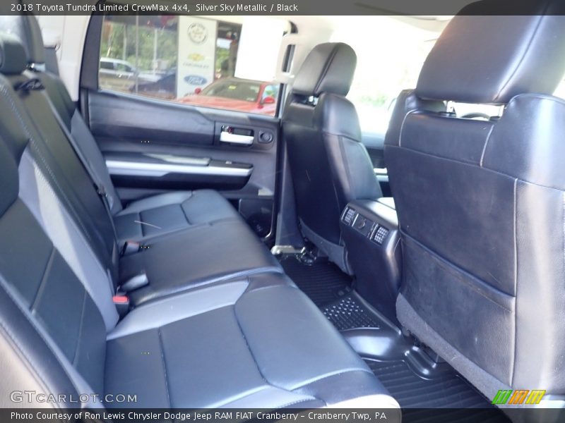 Silver Sky Metallic / Black 2018 Toyota Tundra Limited CrewMax 4x4