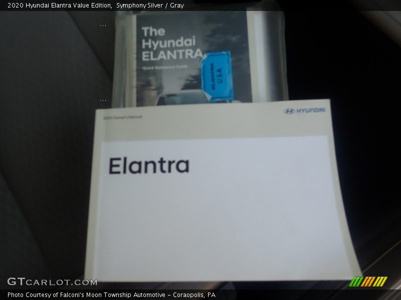 Symphony Silver / Gray 2020 Hyundai Elantra Value Edition