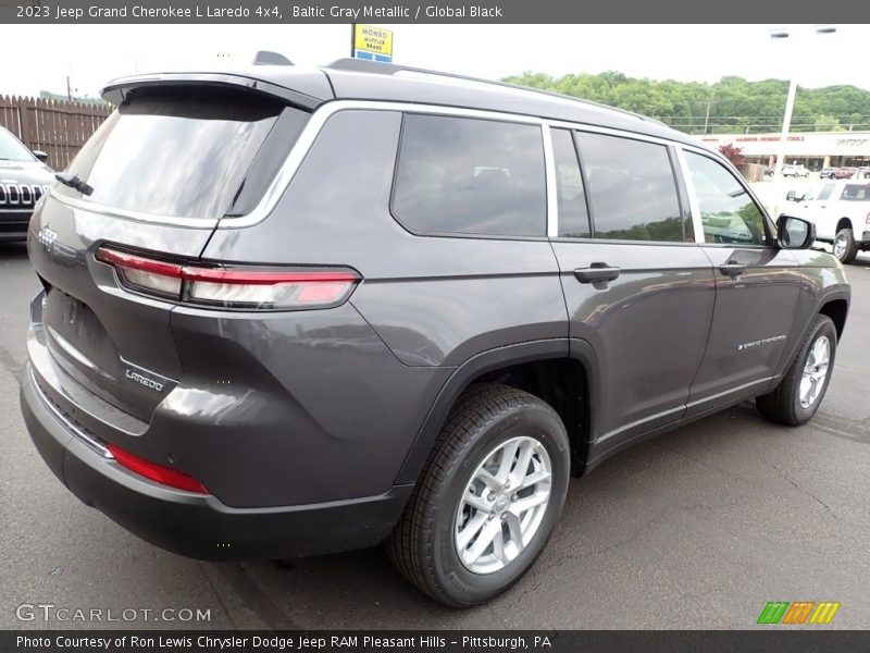 Baltic Gray Metallic / Global Black 2023 Jeep Grand Cherokee L Laredo 4x4