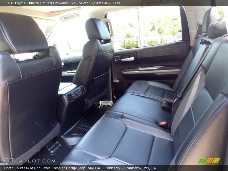 Silver Sky Metallic / Black 2018 Toyota Tundra Limited CrewMax 4x4