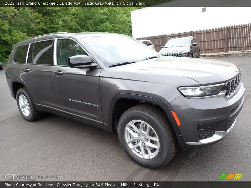 Baltic Gray Metallic / Global Black 2023 Jeep Grand Cherokee L Laredo 4x4