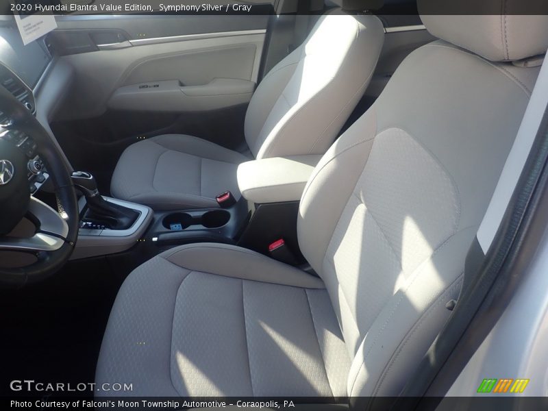 Symphony Silver / Gray 2020 Hyundai Elantra Value Edition