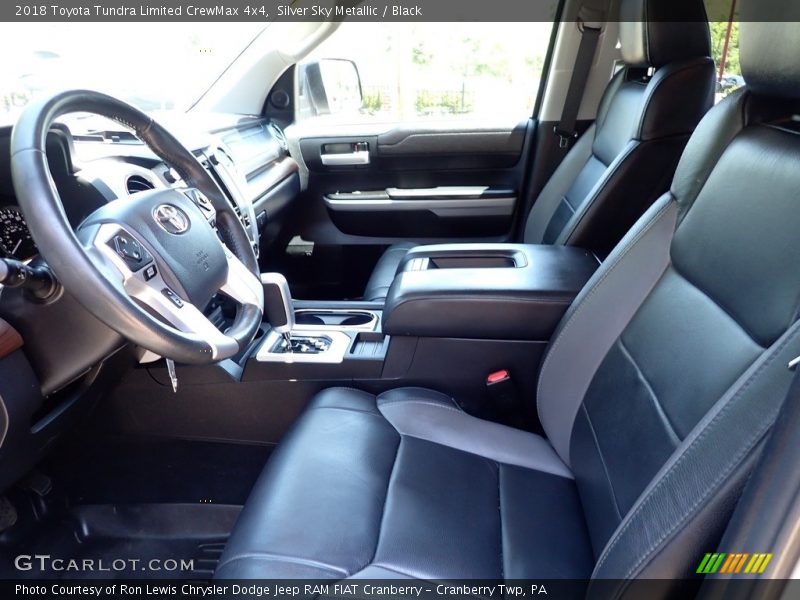 Silver Sky Metallic / Black 2018 Toyota Tundra Limited CrewMax 4x4
