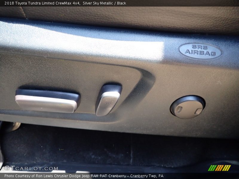 Silver Sky Metallic / Black 2018 Toyota Tundra Limited CrewMax 4x4